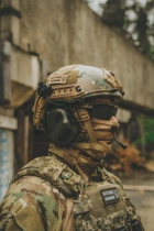 Каска шлем тактический защита FAST NIJ IIIA баллистический шлем кевларовый UKRDEF мультикам - изображение 9