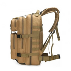 Армейский тактический рюкзак 48х26х26см, Песочный A10 - изображение 11