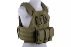 Розвантажувальний жилет GFC Plate Carrier Tactical Vest Olive Drab - зображення 3