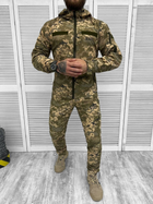 Тактичний костюм військовий Maveri ( Куртка + Штани ), Камуфляж: Піксель ЗСУ, Розмір: L - зображення 1