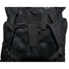 Тактический рюкзак A21 70L Мужской рюкзак тактический, походный рюкзак 70л большой Чёрный - изображение 6