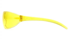 Защитные тактические очки Pyramex открытые стрелковые очки Alair (amber) желтые (2АЛАИ-33) - изображение 4