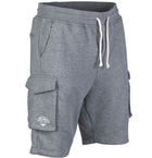 Шорты US COTTON Тактические SWEATSHORTS (Серые) MIL-TEC размер S 11473508