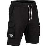 Шорти тактичні Mil-Tec US Sweatshorts - Black розмір S 11473502 - зображення 1