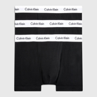 Набір трусів шорти Calvin Klein Underwear 3P Trunk 0000U2662G-001 S 3 шт Чорний (5051145283372) - зображення 1