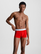 Набір трусів шорти Calvin Klein Underwear 3P Low Rise Trunk 0000U2664G-I03 L 3 шт Білий/Темно-синій/Червоний (5051145900538) - зображення 4