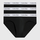 Figi Calvin Klein Underwear 3P Brief 000NB1398A-001 S Komplet 3 szt Czarny (8718935872112) - obraz 1