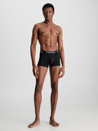 Calvin Klein Underwear Trunk 3Pk 000NB2970A-UW5 M 3 szt. Czarny/Biały/Szary (8719854639688) - obraz 4