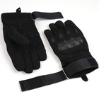 Тактичні рукавиці Oakley повнопалі розмір М Чорні - зображення 5