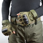 Тактические рукавицы Oakley без пальцев размер XL Олива - изображение 3