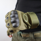 Тактичні рукавиці Oakley без пальців розмір XL Олива - зображення 7
