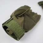 Тактические рукавицы Oakley без пальцев размер М Олива - изображение 7