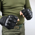 Тактические рукавицы Oakley без пальцев размер М Черные - изображение 2