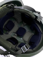 Каска шолом TEAM WENDY Aholdtech захист FAST NIJ IIIA (NATO) балістичний шолом Хакі - зображення 6