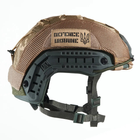 Каска шлем тактический защита | Кавер Пиксель "FAST NIJ IIIA" баллистический шлем кевларовый Хаки - изображение 6