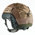 Каска шлем тактический защита | Кавер Пиксель "FAST NIJ IIIA" баллистический шлем кевларовый Хаки - изображение 7
