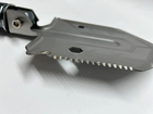 Многофункциональная тактическая саперная лопата 16в1 разборная KRAFT & DELE KD10657 с чехлом - изображение 4