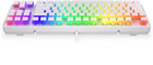 Клавіатура дротова Endorfy Thock TKL Pud Kailh Red USB Onyx White (EY5A009) - зображення 5