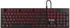 Клавіатура дротова Savio Tempest RX Outemu Red USB Black (TEMPEST RX FULL RED) - зображення 1