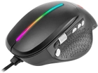 Mysz Tracer GameZone Snail USB RGB Czarna (TRAMYS46766) - obraz 3