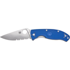 Нож Spyderco Tenacious Blue Полусеррейтор (871481) 205288 - изображение 1