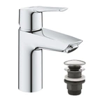 Змішувач для раковини GROHE QuickFix Start S-Size 23551002 з донним клапаном