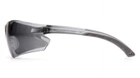 Захисні тактичні відкриті окуляри Pyramex балістичні стрілецькі окуляри Itek (Anti-Fog) сірі MIL-PRF (PM-ITEK-GR1) - зображення 4