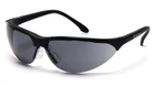 Защитные тактические очки Pyramex баллистические стрелковые очки Rendezvous серые - изображение 2