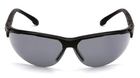 Защитные тактические очки Pyramex баллистические стрелковые очки Rendezvous серые - изображение 4