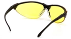 Защитные тактические очки Pyramex баллистические стрелковые очки Rendezvous (amber) желтые - изображение 4