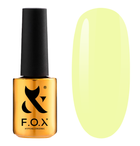 Гель-лак F.O.X. Spectrum Gel Vinyl 133 нежный желтый 7 мл