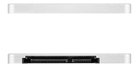 Wewnętrzna kieszeń Axagon na SSD 2,5" SATA Silver (RSS-M2SD) - obraz 5