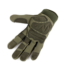 Перчатки тактические сенсорные (ЗПТ-501-21) Зеленый, M - изображение 4