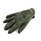 Перчатки тактические (ЗПТ-505-32) Зеленый, L - изображение 3