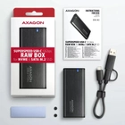 Zewnętrzna kieszeń Axagon na SSD M.2 SATA USB Type-C 3.2 Czarna (EEM2-SB2) - obraz 10