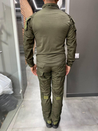 Армейская тактическая рубашка Убакс коттон Combat Олива 2XL - изображение 3