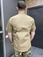 Армейская тактическая рубашка с коротким рукавом Yakeda Койот L - изображение 2