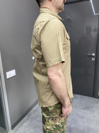 Армейская тактическая рубашка с коротким рукавом Yakeda Койот L - изображение 3