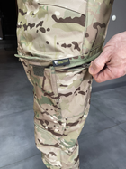 Штани тактичні зимові Wolftrap, SoftShell з флісом, розмір 4XL, Мультикам, штани для військових софтшелл - зображення 5
