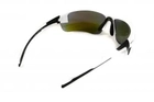 Защитные тактические очки Global Vision открытые стрелковые очки Hercules-7 White (G-Tech™ blue) синие зеркальные (1ГЕР7-Б90) - изображение 4