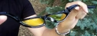 Защитные тактические очки Global Vision баллистические стрелковые очки Hercules-6 желтые - изображение 6