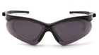 Защитные тактические очки Pyramex стрелковые очки с диоптрической вставкой PMXtreme RX серые - изображение 3