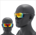 Тактические очки / защитные поляризованные очки с 5 линзами / диоптрическая вставкой и ремешком / баллистические очки Oakley M-FRAME Hybrid - изображение 3