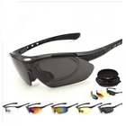 Тактичні окуляри / захисні поляризовані окуляри з 5 лінзами / діоптричною вставкою та ремінцем / балістичні окуляри Oakley M-FRAME Hybrid - зображення 4