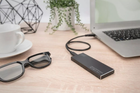 Zewnętrzny dysk SSD Digitus Pocket M.2 SATA USB Type-C 3.1 Czarny (DA-71115) - obraz 8