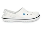 Унісекс крокси Crocs Crocband White M10/W12 42-43р. (27,2 см) Білий