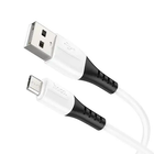 Кабель HOCO X82 Silicone Charging Data cable for Micro (1 m) 2 A White