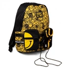 Дитячий шкільний каркасний рюкзак YES T-137 Smiley World'' 44*31*14 см 19 л Чорний