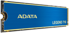 ADATA LEGEND 710 256 GB M.2 2280 PCIe Gen3x4 3D NAND (ALEG-710-256GCS) - obraz 2