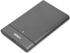 Kieszeń zewnętrzna iBOX HD-06 na SSD 2,5" SATA USB Type-C 3.1 Srebrna (IEUHDD6) - obraz 3